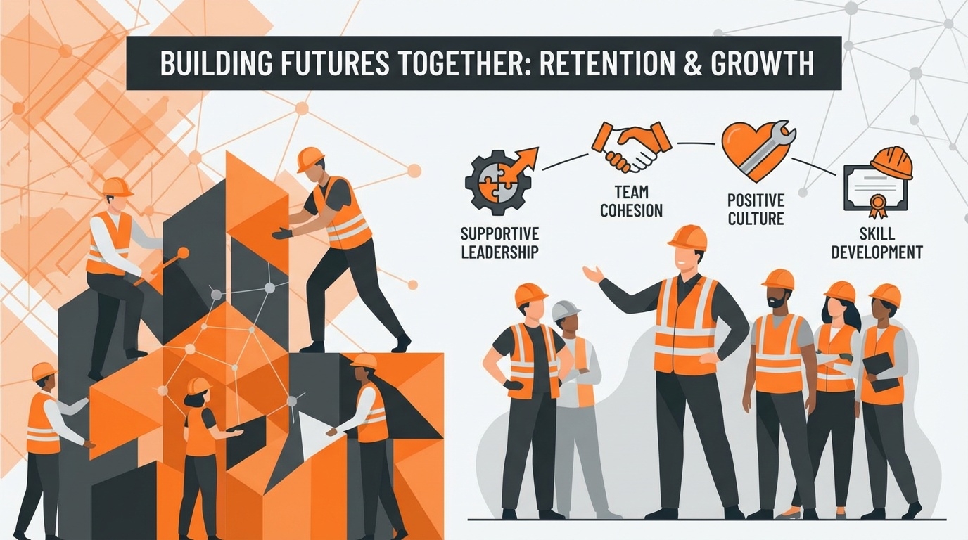 Construction Team Building and Worker Retention Strategies