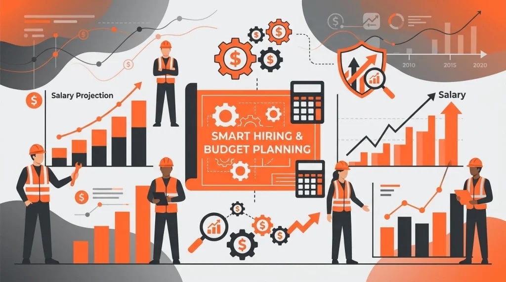 Cost-Effective Construction Hiring Strategies and Salary Planning