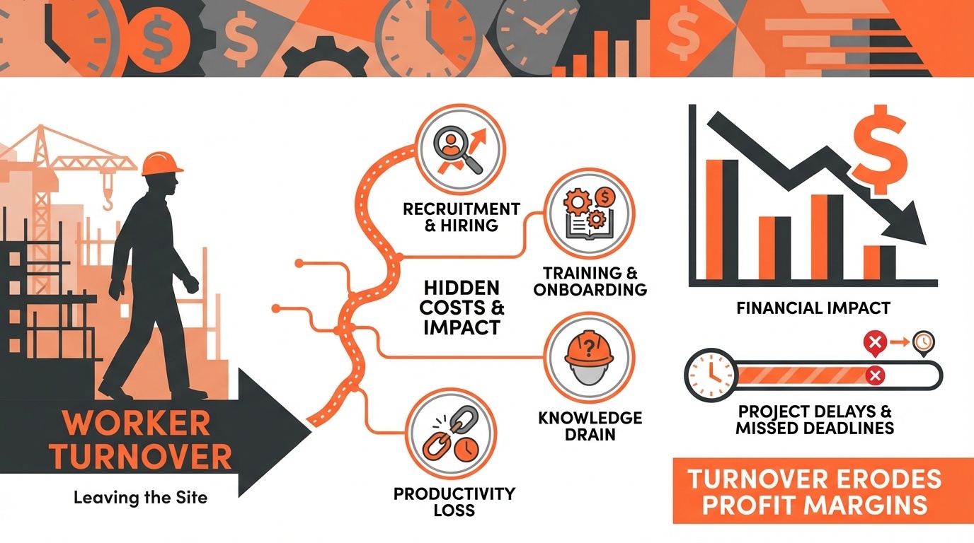Hidden Costs of Construction Worker Turnover and Project Delays