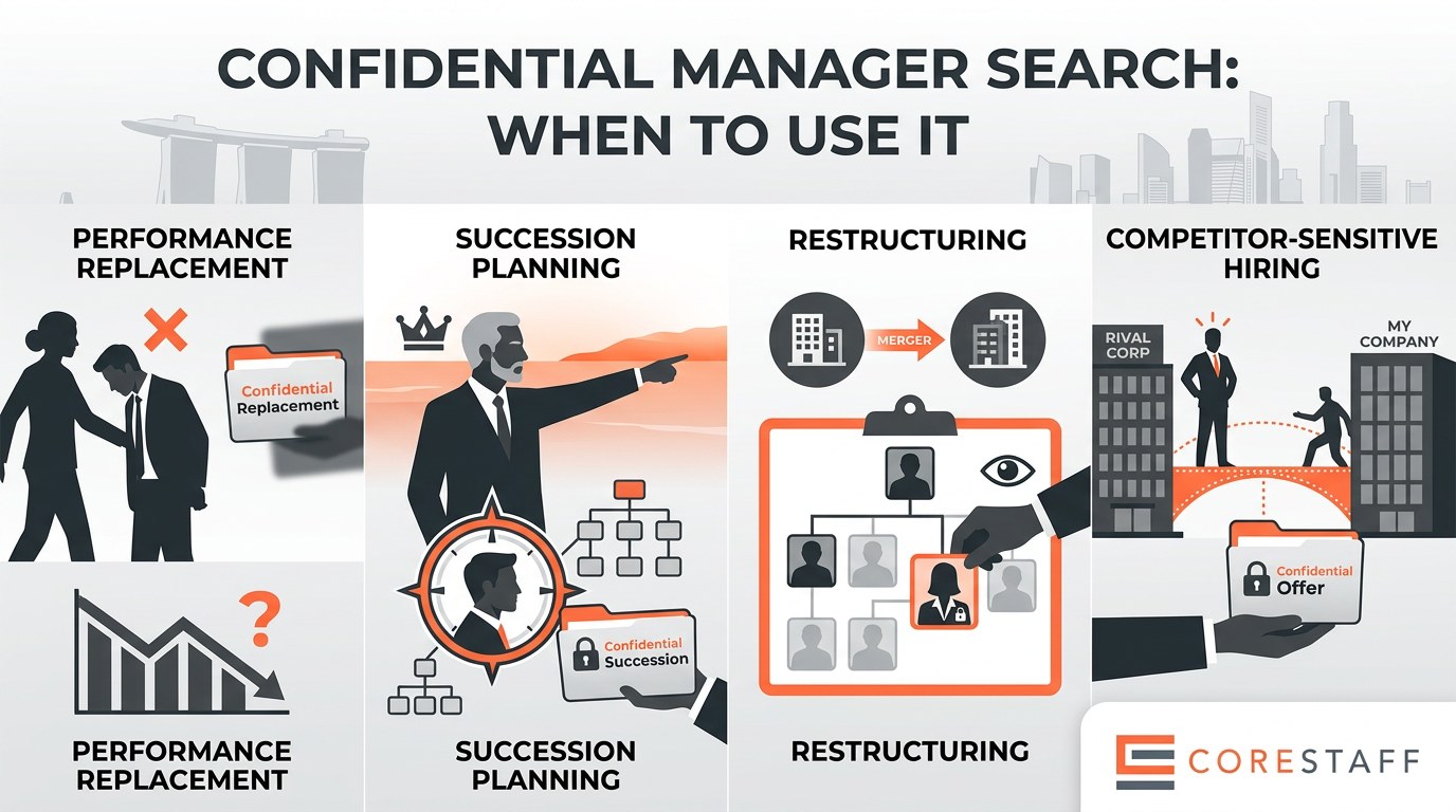 when to run a confidential search