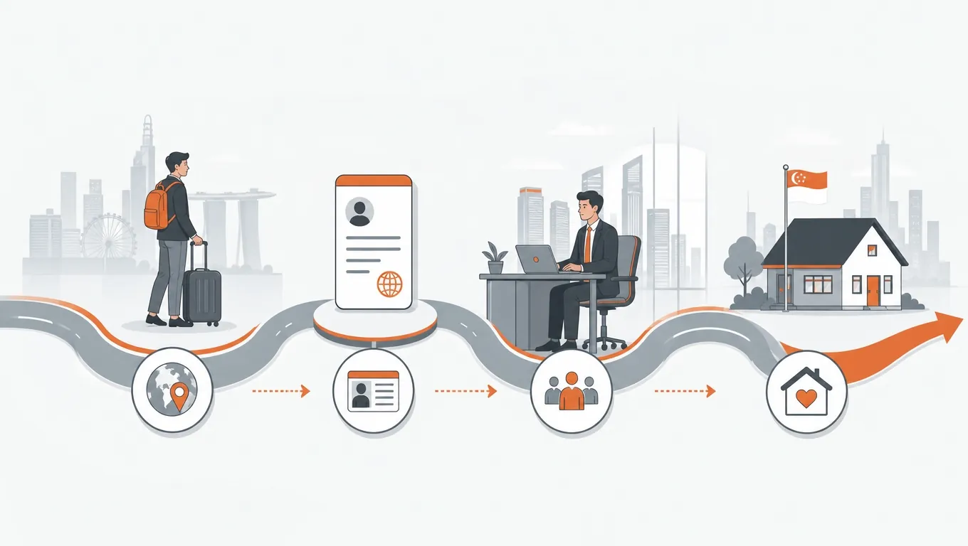 Long-Term Value of PR Conversion for Foreign Hires PR conversion pathway from foreign EP holder to Singapore Permanent Resident